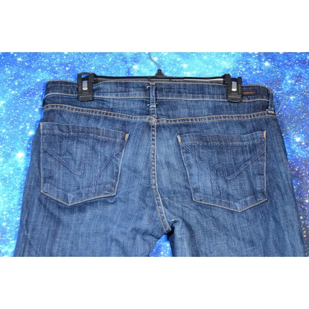 Citizens Of Humanity Amber Bootcut Jeans Womens 31x34 Blue Denim Straight Leg